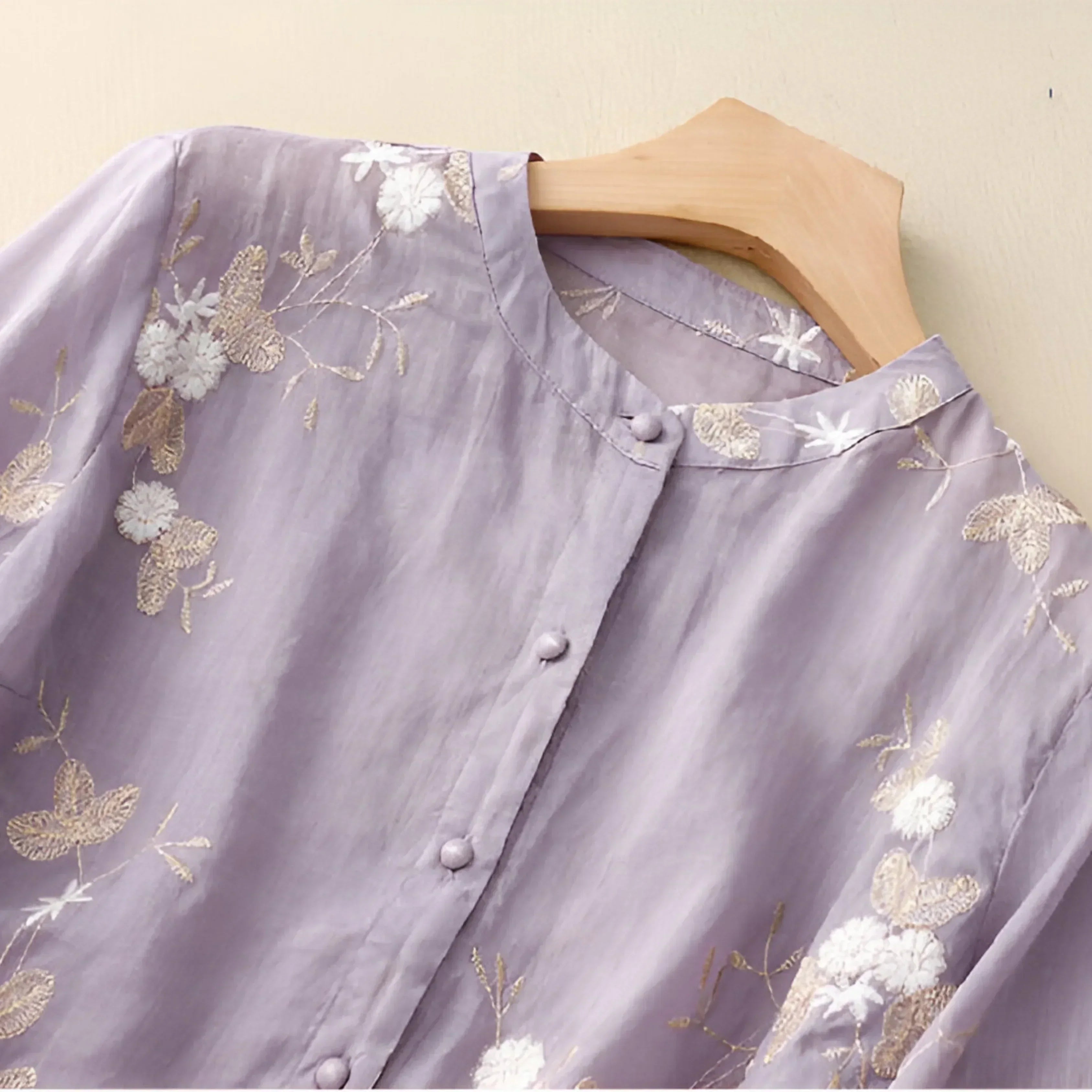 Amelia | Elegante Bloemen Blouse