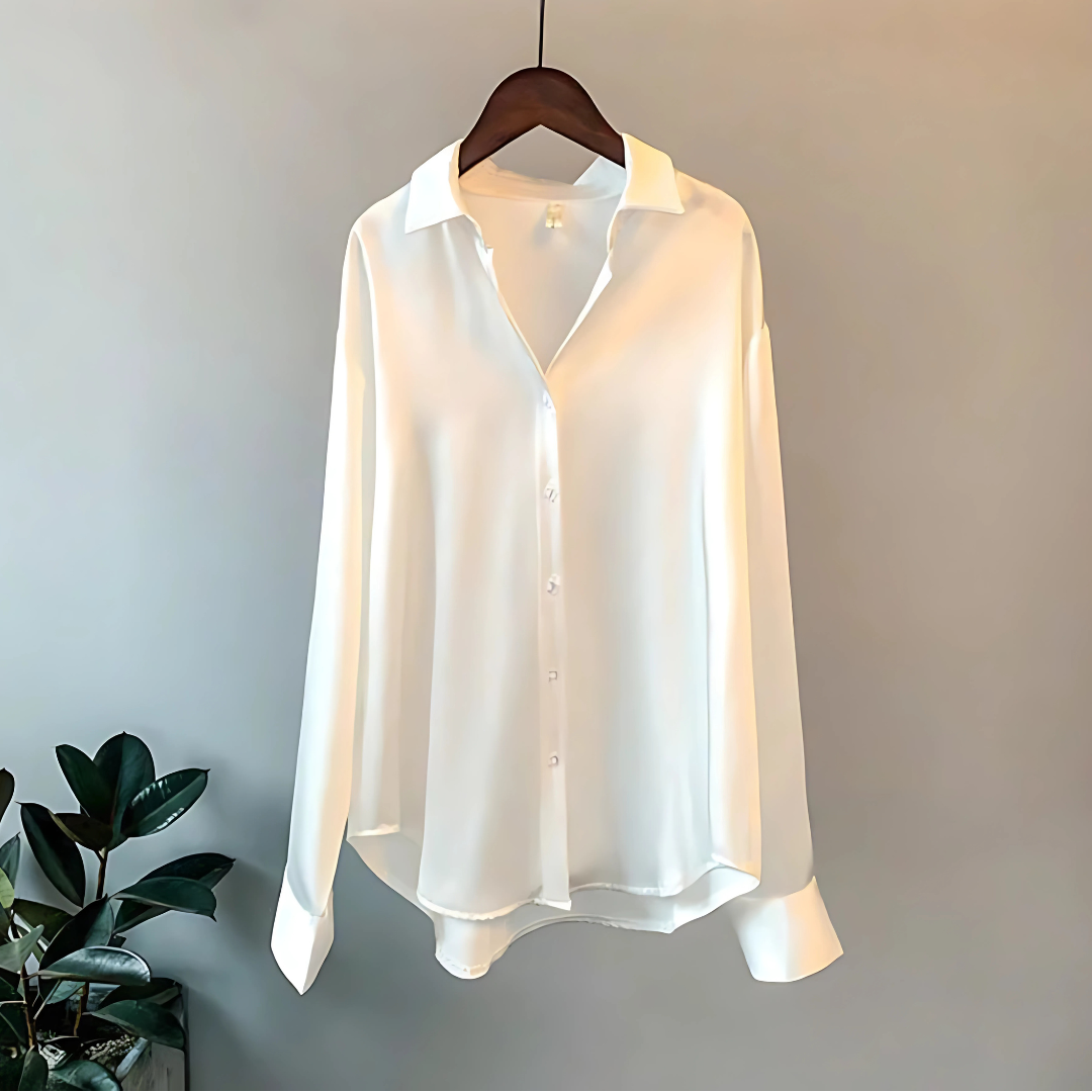 Celina - Klassieke Knoop Blouse